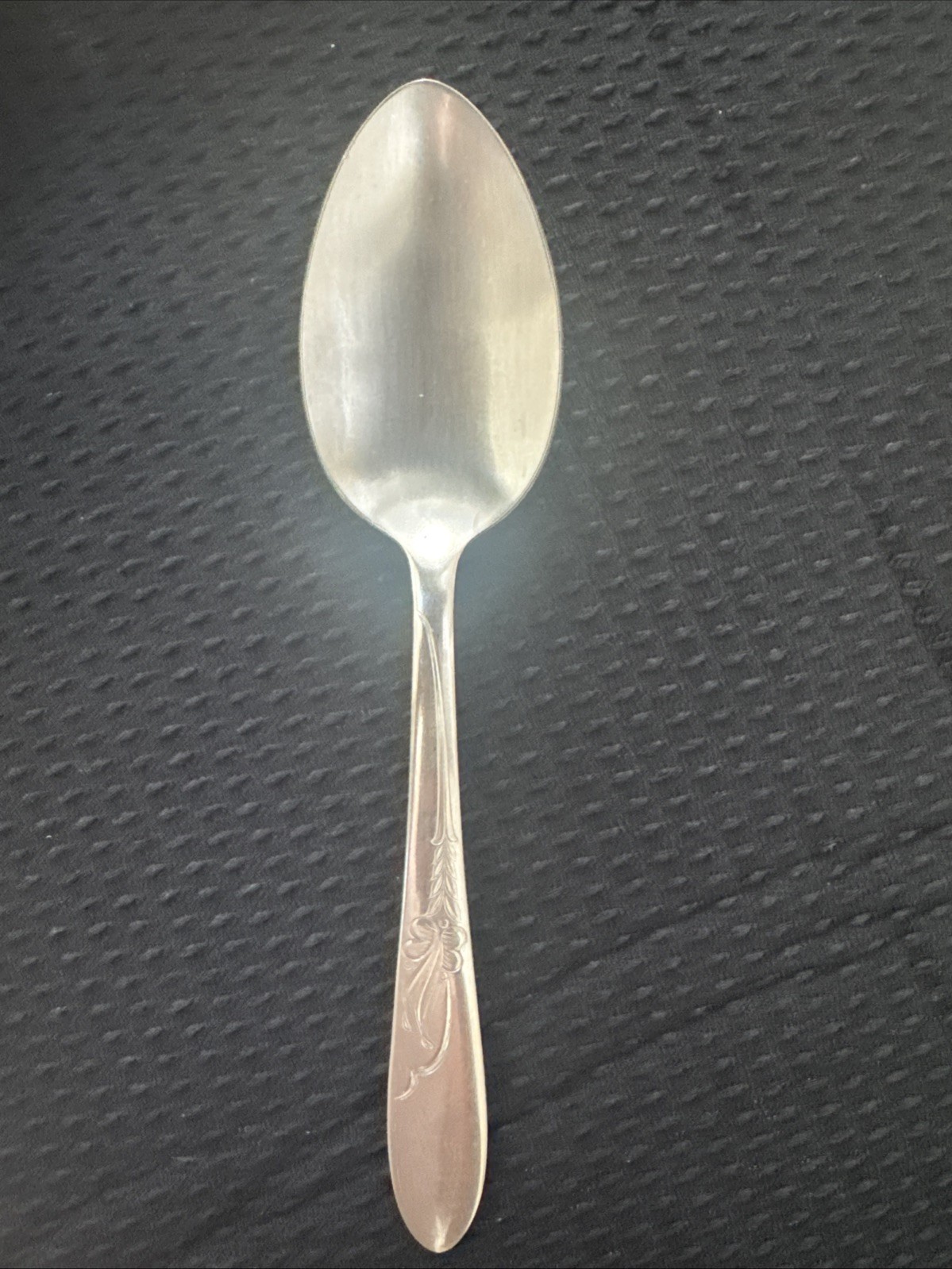 Vintage HB Co. “Heather” Solid Stainless Serving Spoon 8” Vintage HB Co. “Heather” Solid Stainless Serving Spoon 8”