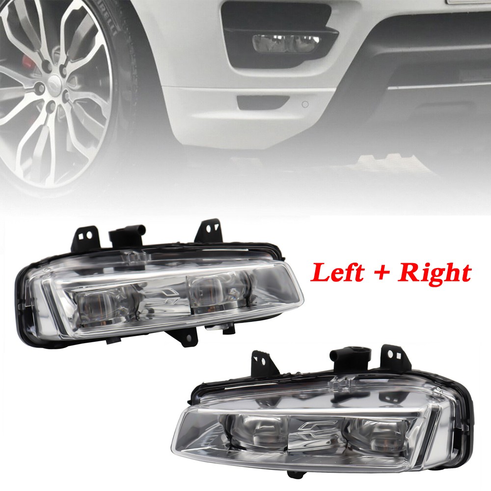LED Front Bumper Fog Lights Lamp For Land Range Rover Evoque 2012 2013 2014 2015