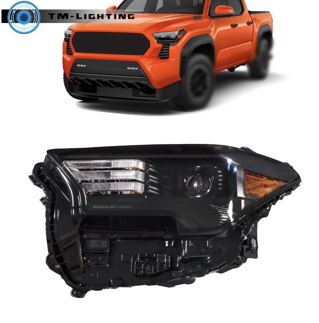 Driver & Passenger Side Headlight Assembly Compatible With Tacoma 2025 Driver & Passenger Side Headlight Assembly Compatible With Tacoma 2025