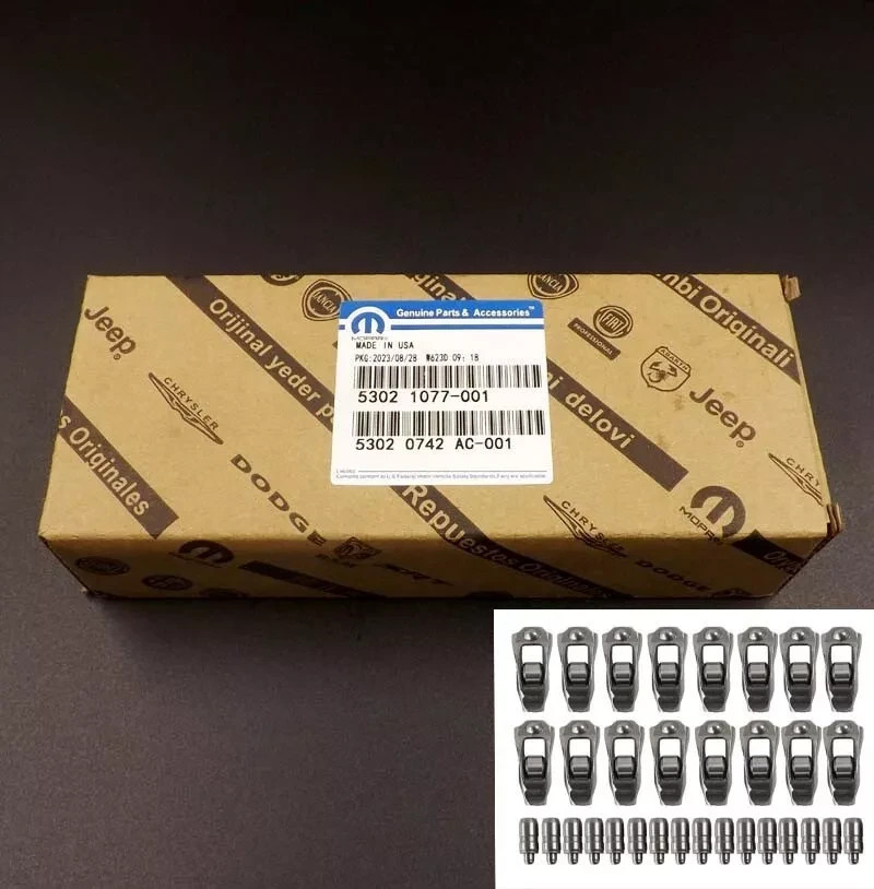 OEM 16 Lifters &16 Rocker Arms FOR 02-09 Dodge Dakota Ram Jeep PowerTech 4.7L