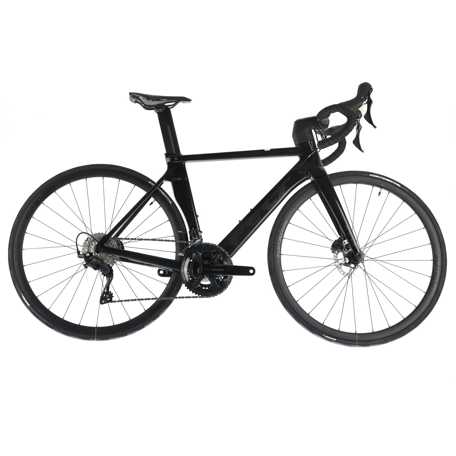 Felt AR Advanced 105 12-Speed Aero Road Bike - Charcoal, 51cm