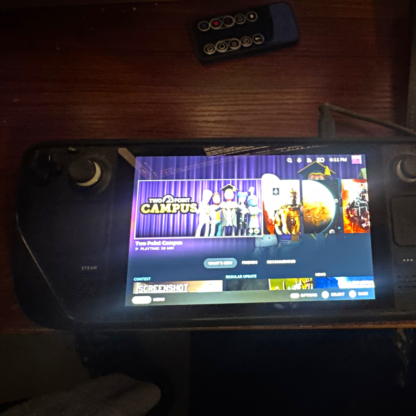 Valve Steam Deck LCD 512GB Handheld Gaming System Black USB-C Wi-Fi Capability
