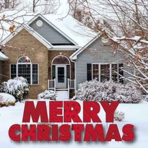 Merry Christmas Yard Letters - Merry Christmas Yard Letters -