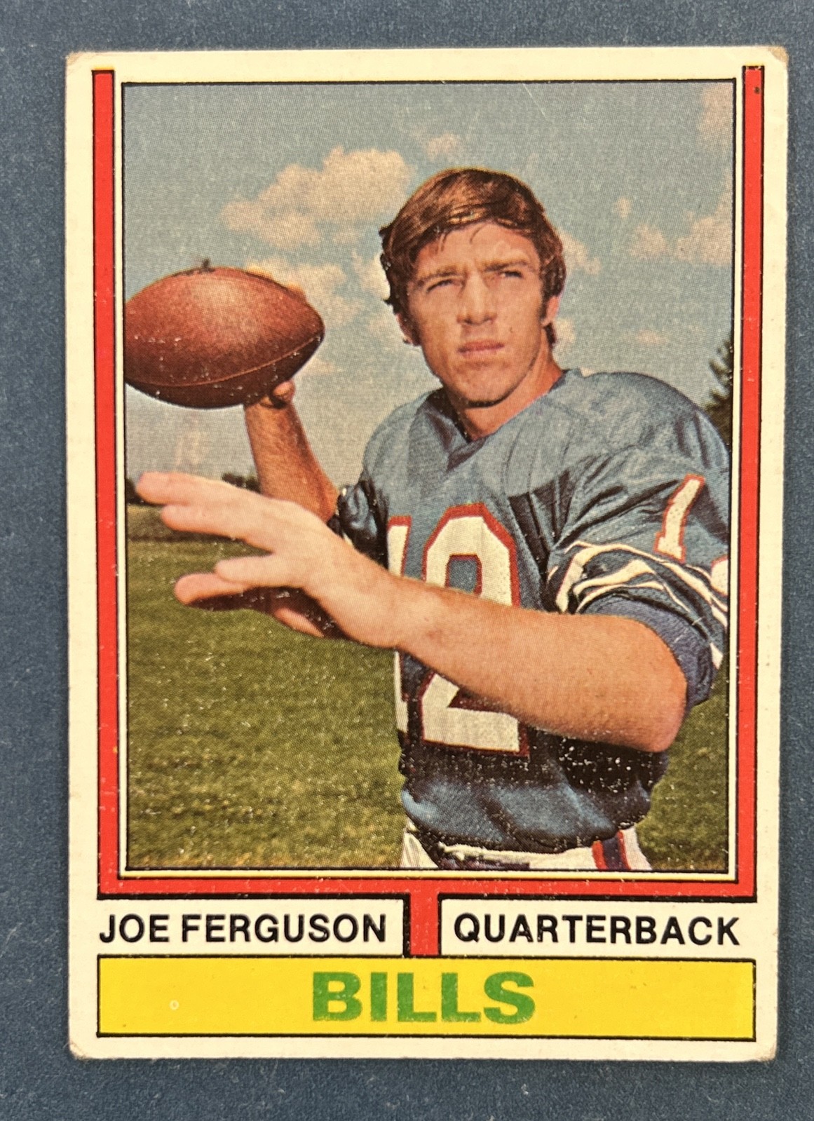 1974 Topps - Joe Ferguson #512 (RC) 1974 Topps - Joe Ferguson #512 (RC)