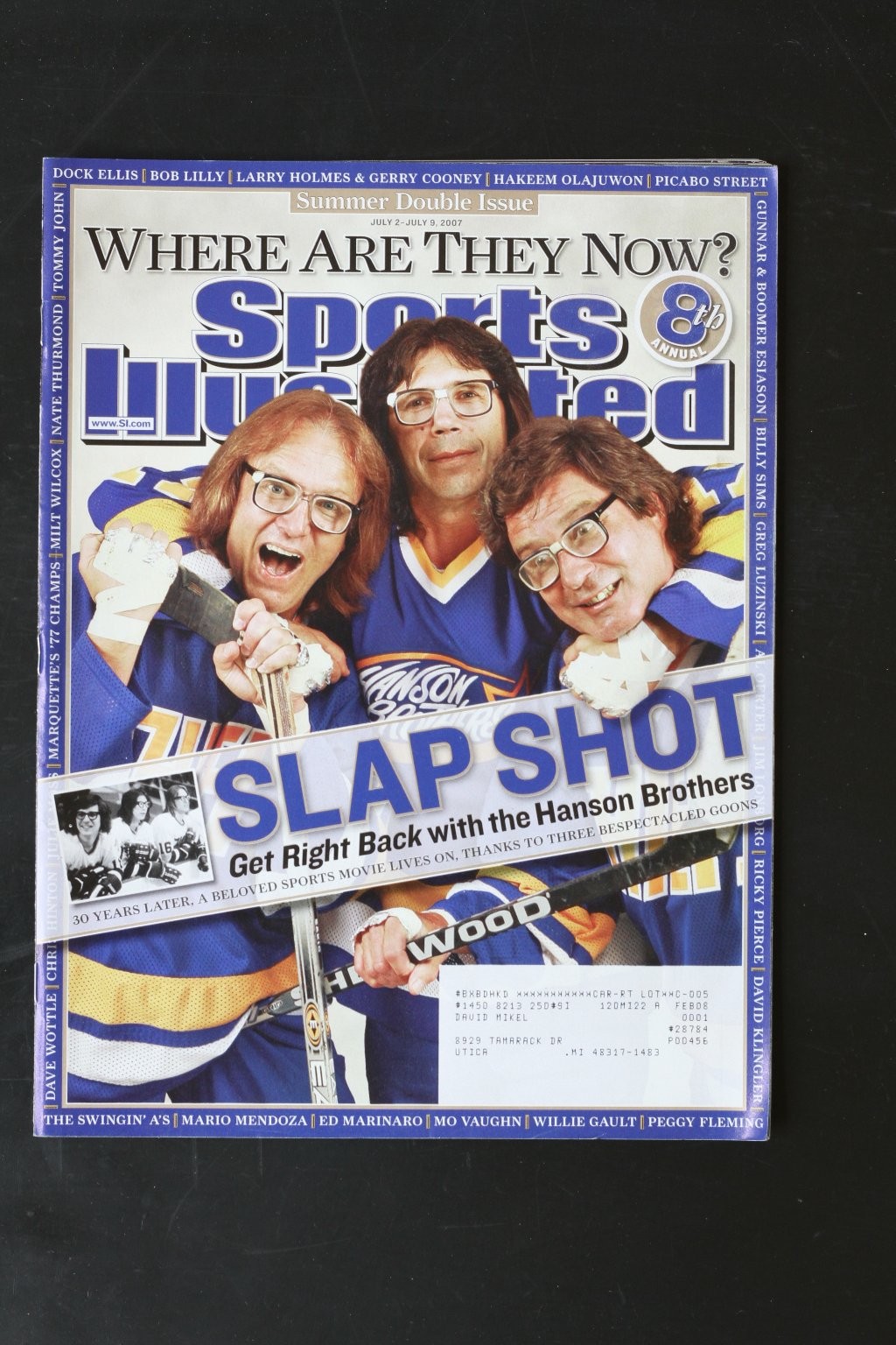 Sports Illustrated Magazine Summer 2004 Hanson Brothers Slap Shot Movie