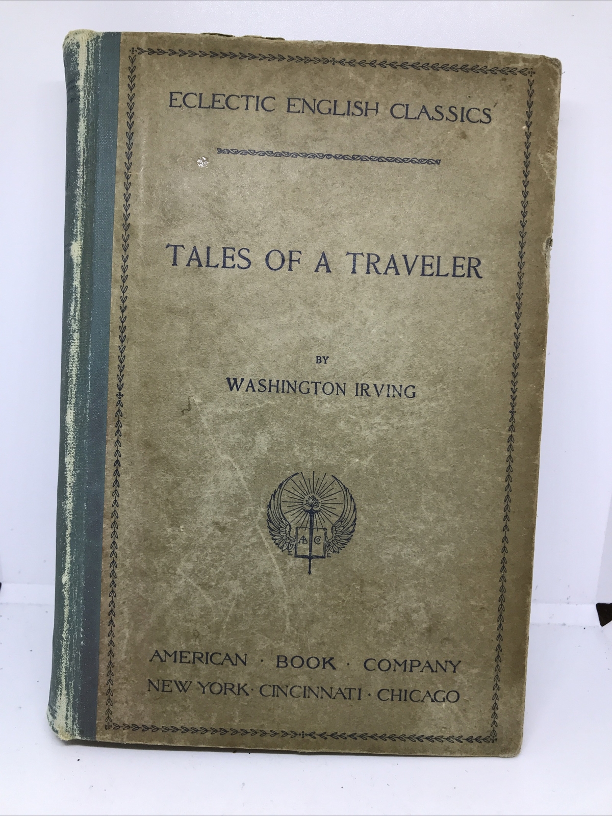 Antique Tales of a Traveler by Washington Irving 1894 Edition Hardbound Book Antique Tales of a Traveler by Washington Irving 1894 Edition Hardbound Book