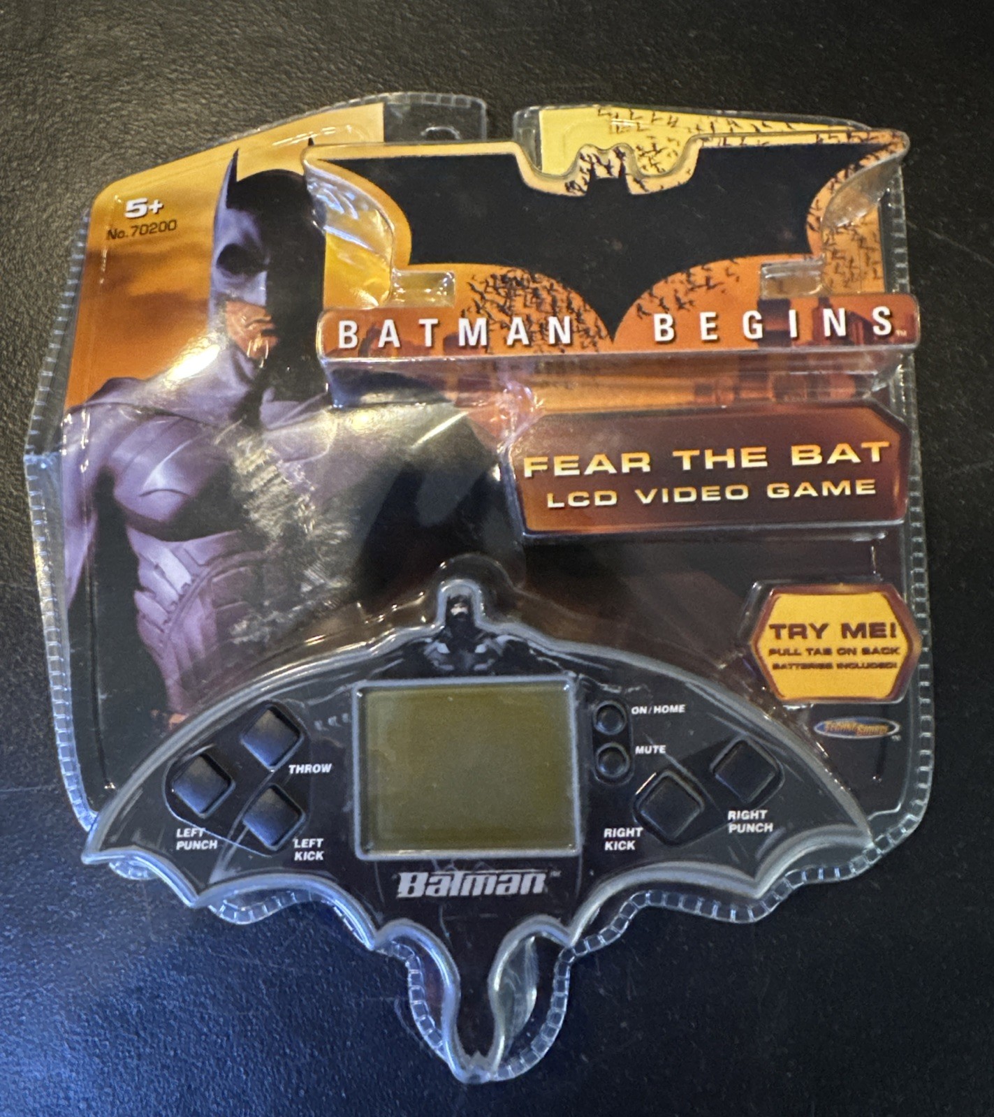 Rare 2005 Techno Source Batman Begins Fear The Bat LCD Game NEW & SEALED Rare 2005 Techno Source Batman Begins Fear The Bat LCD Game NEW & SEALED
