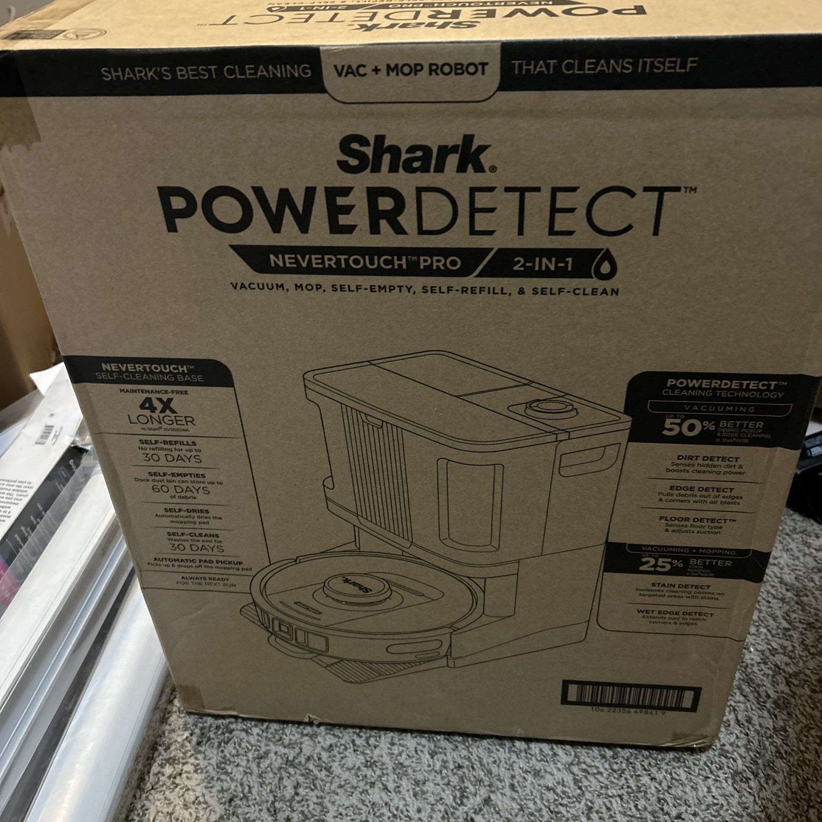 Shark Robot Vacuum + Mop Combo - PowerDetect - Local Pickup Discount Shark Robot Vacuum + Mop Combo - PowerDetect - Local Pickup Discount