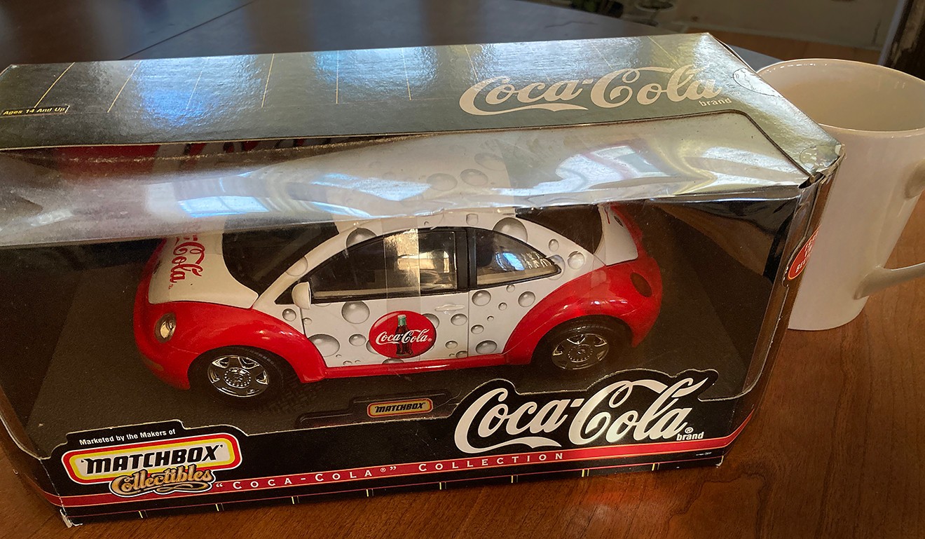 Vintage 1999-2000 Matchbox Collectibles Coca Cola Volkswagen Beetle 1:18 Diecast