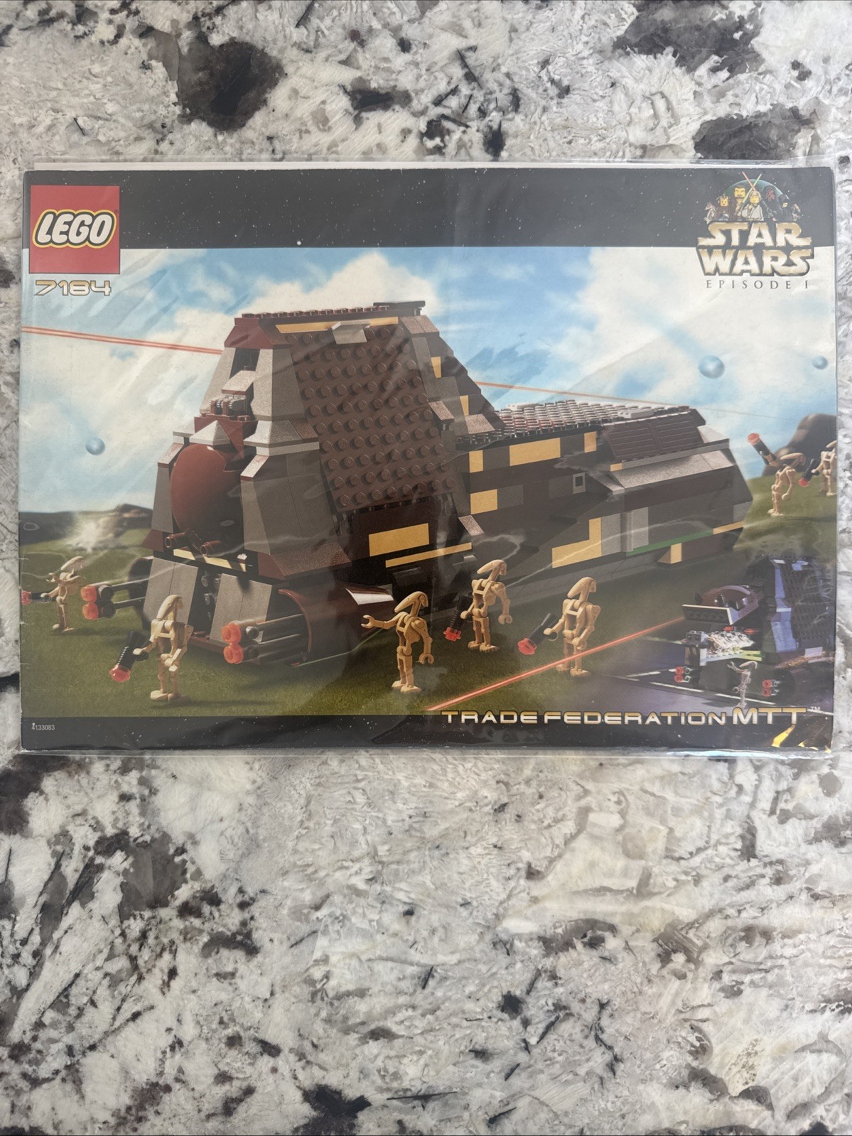 Lego 7184 Star Wars Trade Federation MTT Episode I Instruction Manual Only Lego 7184 Star Wars Trade Federation MTT Episode I Instruction Manual Only