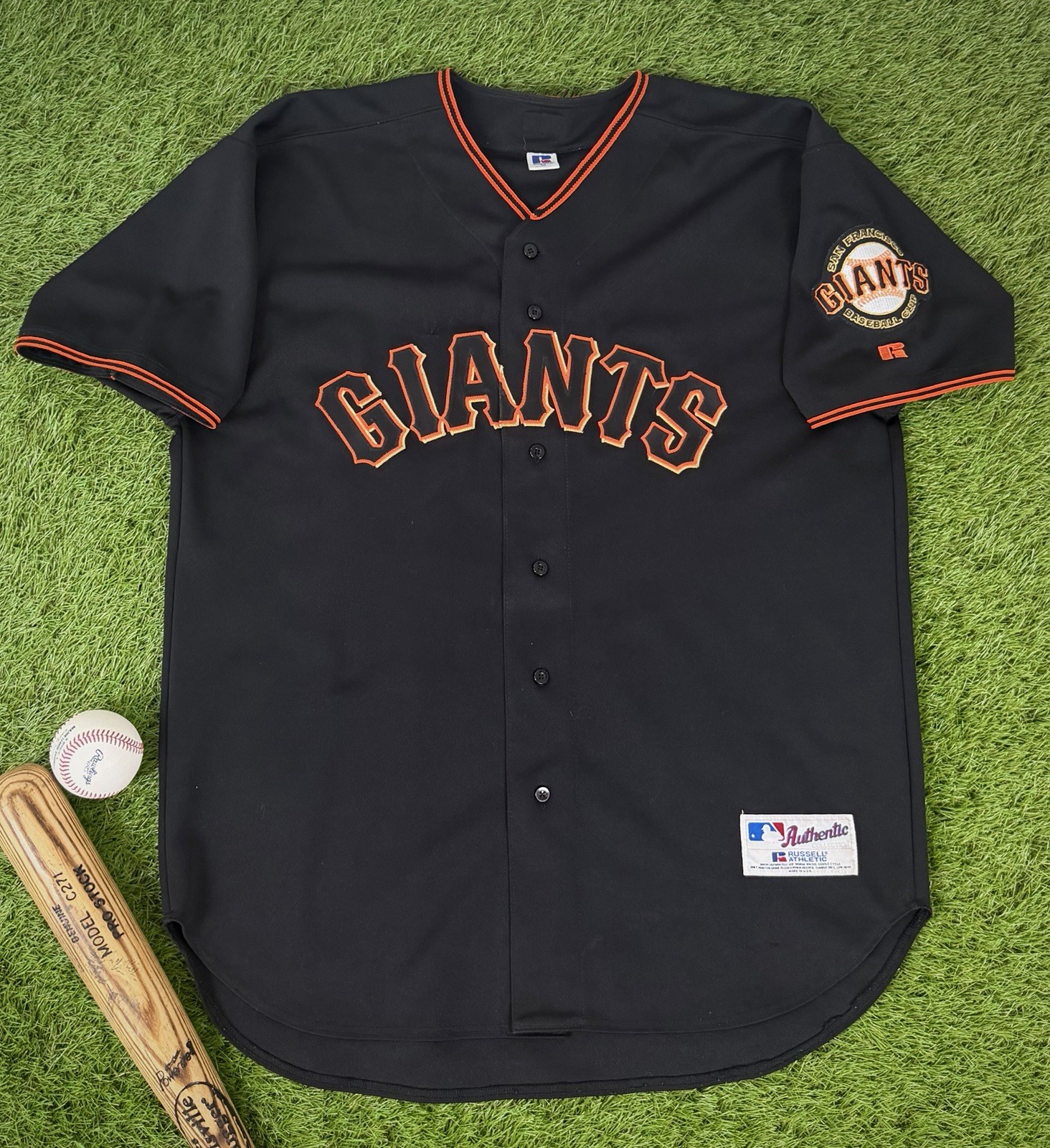 San Francisco Giants JT Snow 2001 Vintage Authentic Home Alternate Jersey 52/XXL