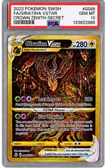 2023 Pokemon SWSH Giratina VStar PSA 10