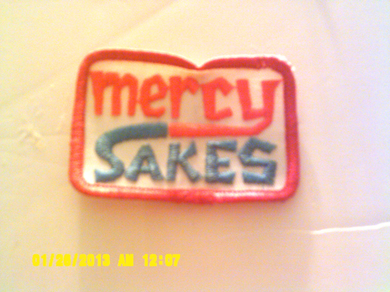Mercy Sakes CB patch Mercy Sakes CB patch