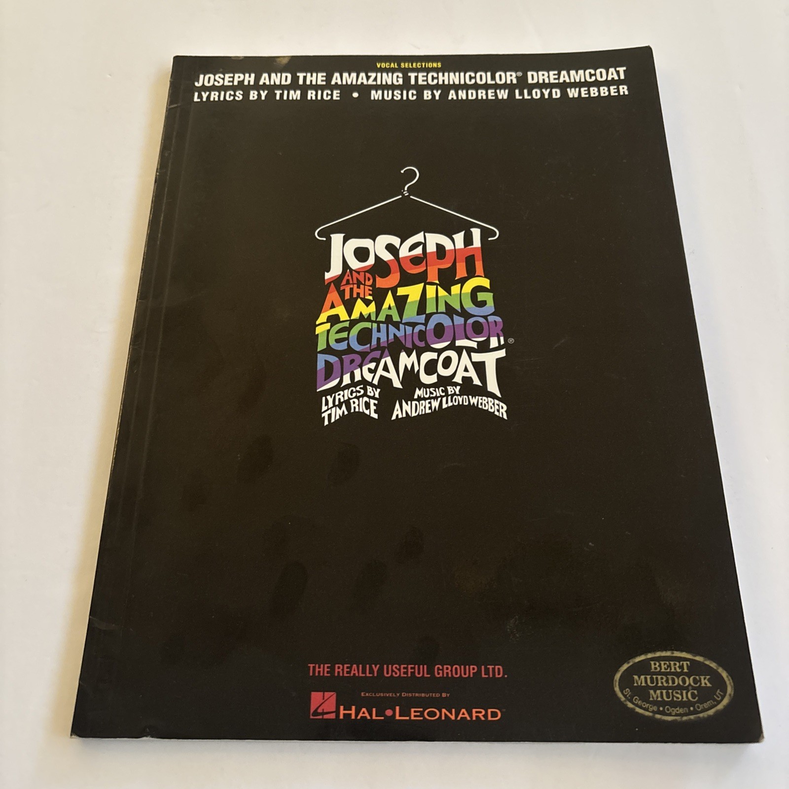 1996 Big Note Piano Joseph And The Amazing Technicolor Dreamcoat 1996 Big Note Piano Joseph And The Amazing Technicolor Dreamcoat