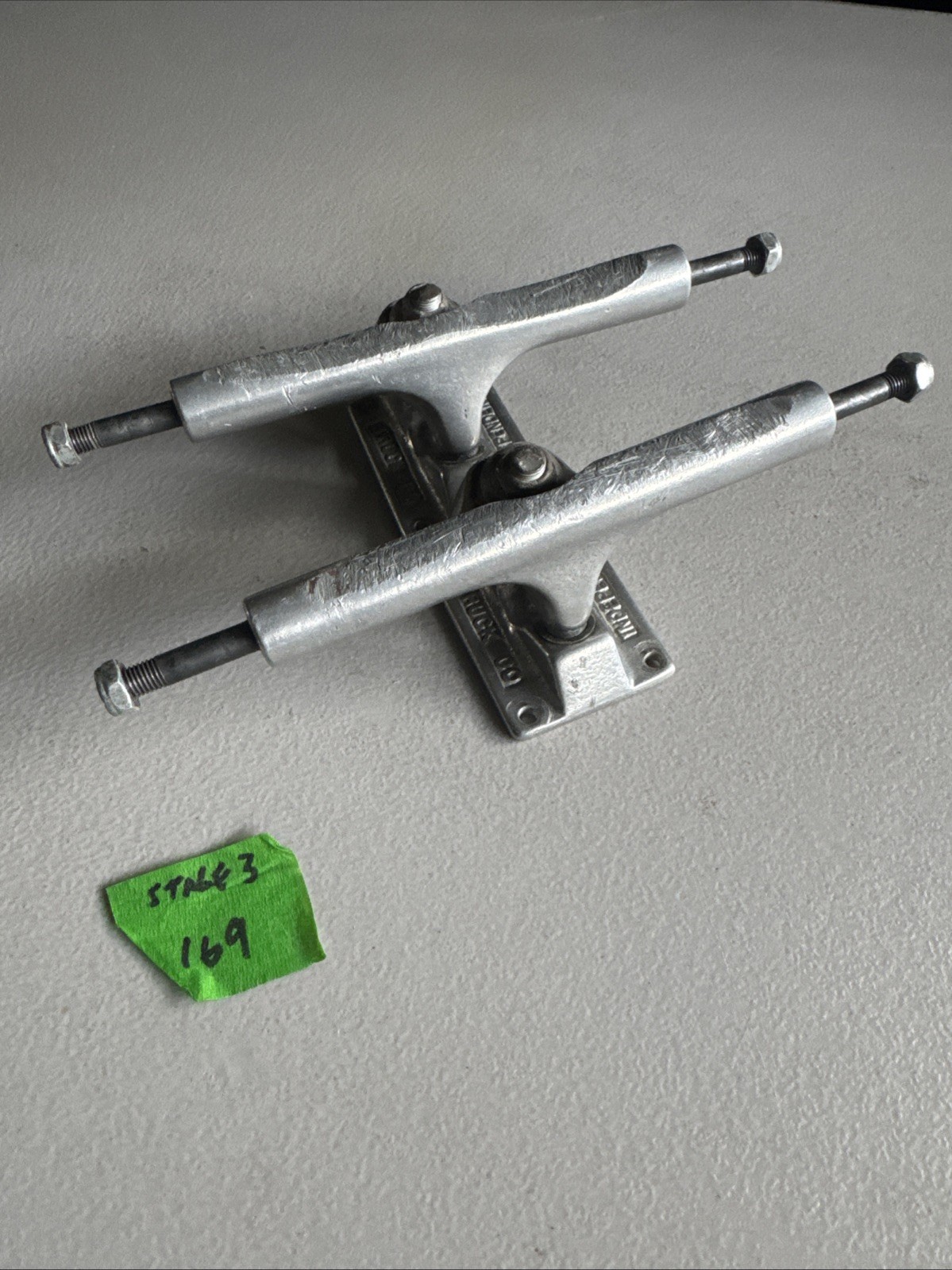 VTG Independent Stage 3 / 169 Skateboard Trucks - USED OG Indy VTG Independent Stage 3 / 169 Skateboard Trucks - USED OG Indy