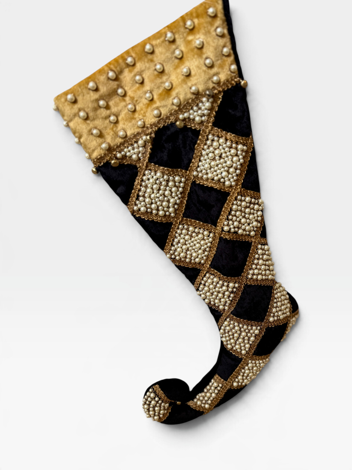 MacKenzie-Childs Harlequin Diamond Christmas Stocking – Retired MacKenzie-Childs Harlequin Diamond Christmas Stocking – Retired