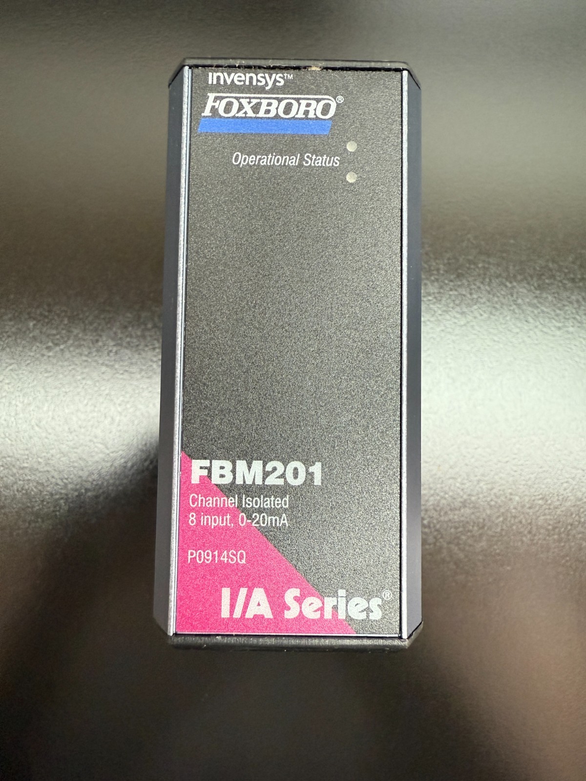 Invensys Foxboro REF FBM210 I/A Series P0914SQ Isolated 8 Input 0-20mA Invensys Foxboro REF FBM210 I/A Series P0914SQ Isolated 8 Input 0-20mA