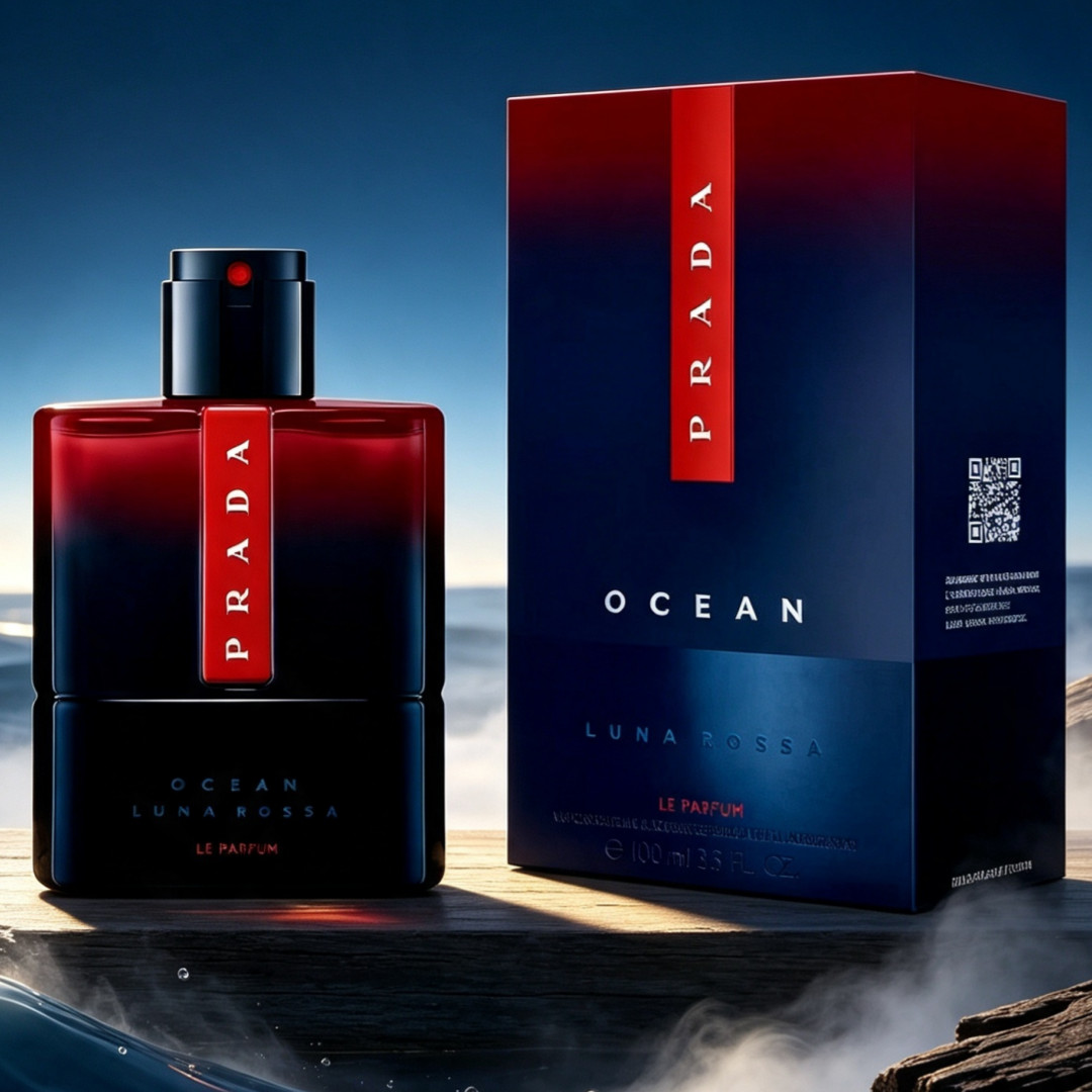 PRADA Luna Rossa Ocean Le Parfum Men\'s Fragrance Spray 100 ml 3.3 fl oz NEW