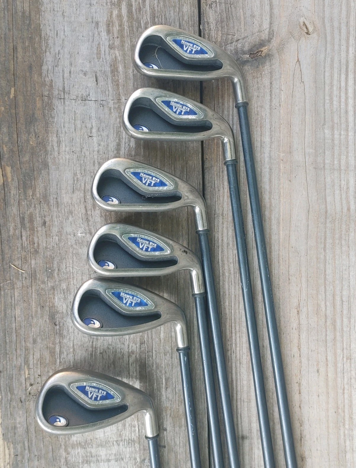 Callaway Hawk Eye VFT Iron Firm Flex System 75 Graphite RH - 4,5,6,7,8,9 Callaway Hawk Eye VFT Iron Firm Flex System 75 Graphite RH - 4,5,6,7,8,9