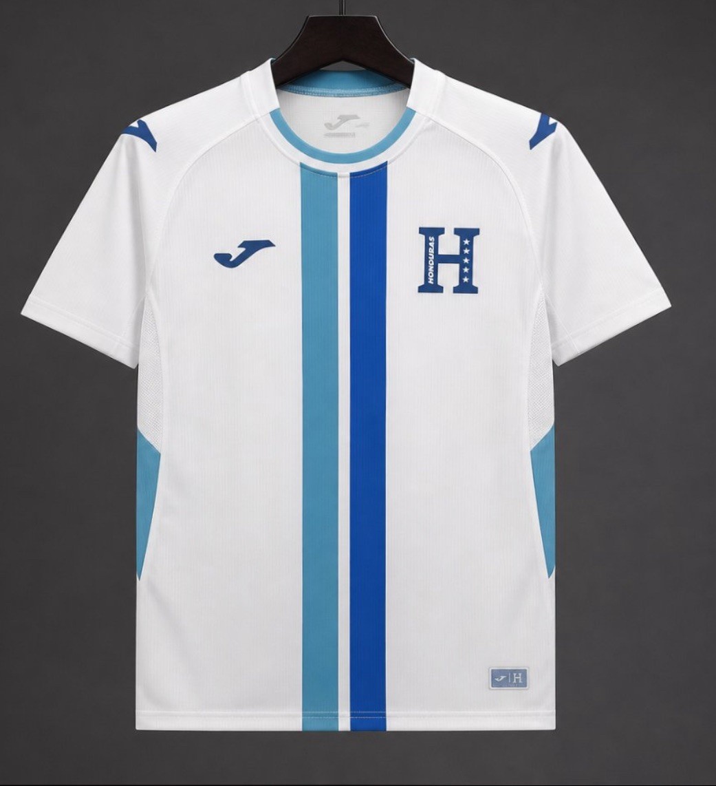 HONDURAS HOME JERSEY SIZES L WHITE COLOR  2026 
