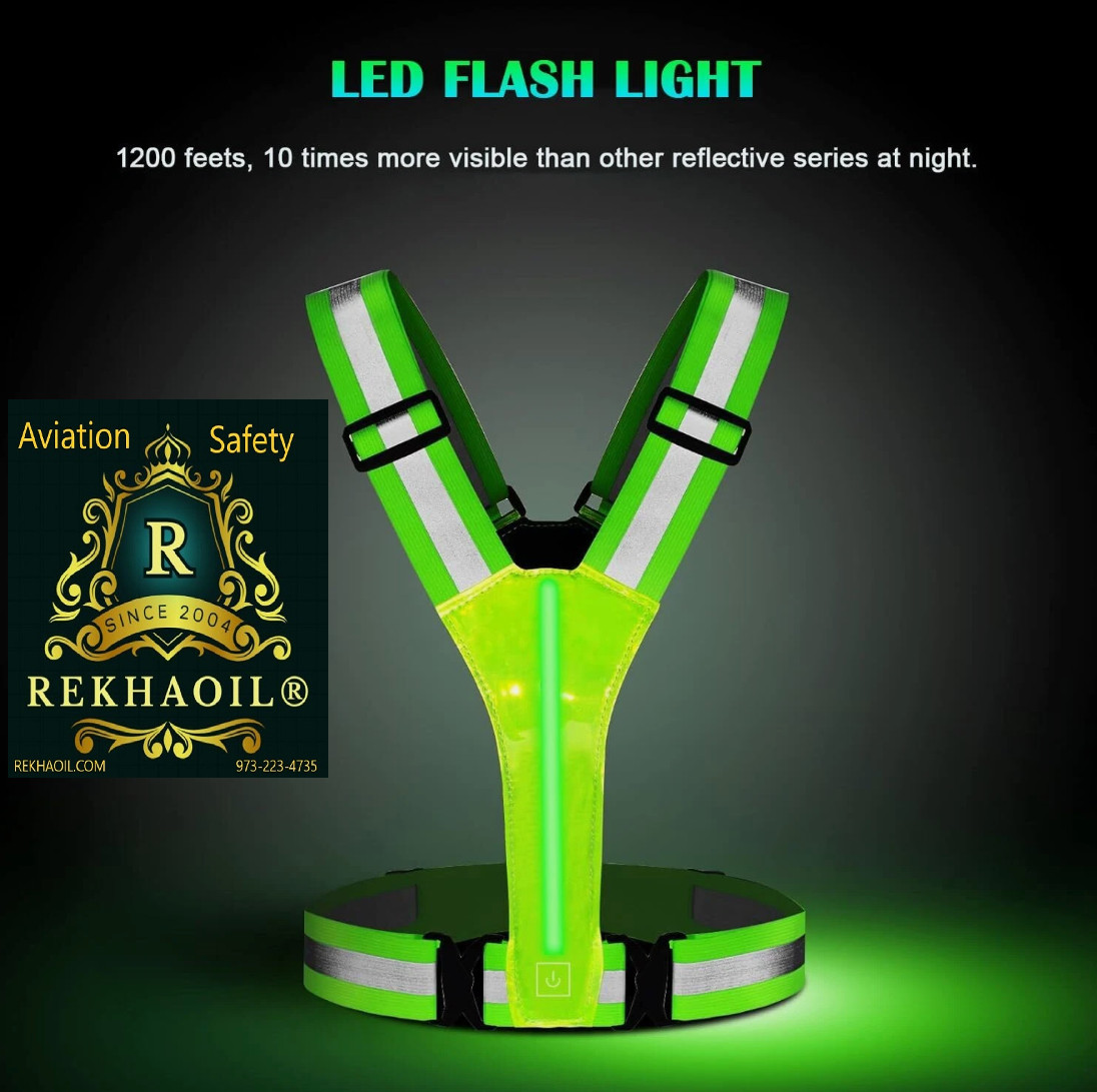 LED Reflective Vest Light For Night Jogging and Cycling Traffic Safety 2pack LED Reflective Vest Light For Night Jogging and Cycling Traffic Safety 2pack
