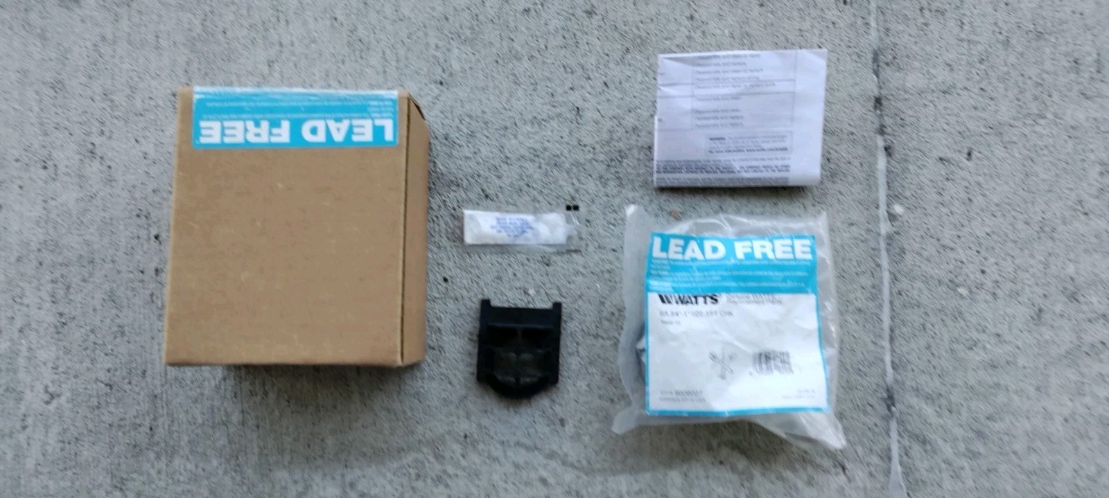 WATTS 6006027 Lead Free SA 3/4