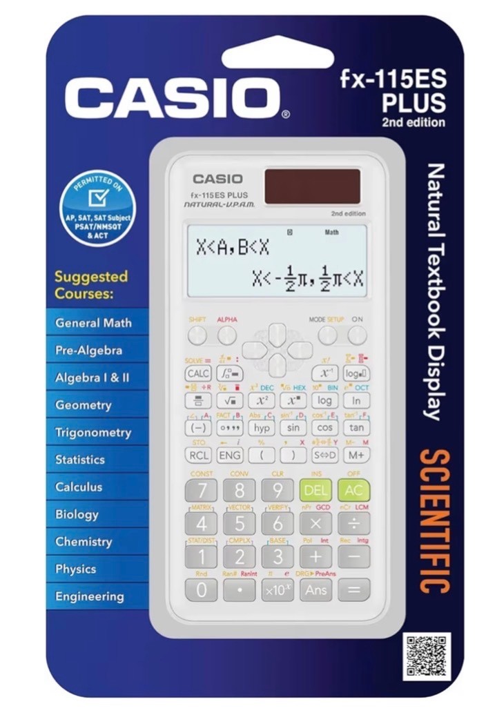 Fx-115Es plus 2Nd Edition – Advanced Scientific Calculator | 280+ Functions, Nat Fx-115Es plus 2Nd Edition – Advanced Scientific Calculator | 280+ Functions, Nat