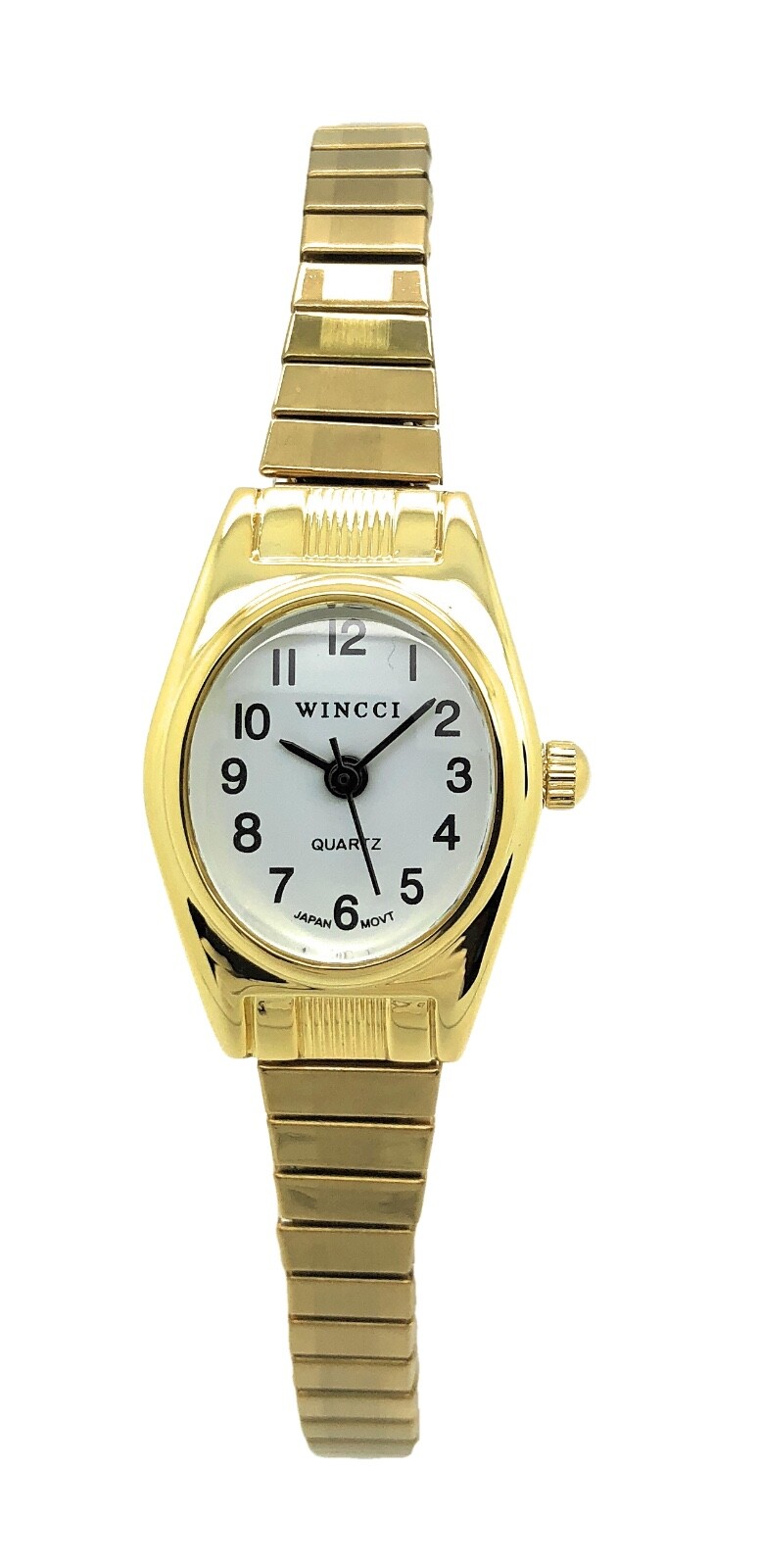 Wincci Ladies Small Oval Stretch Elastic Band Analog Quartz Fashion Watch Wincci Ladies Small Oval Stretch Elastic Band Analog Quartz Fashion Watch