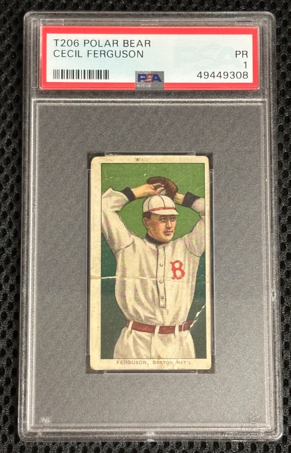 T206 - 1909-11 - Cecil Ferguson - Polar Bear PSA 1 T206 - 1909-11 - Cecil Ferguson - Polar Bear PSA 1