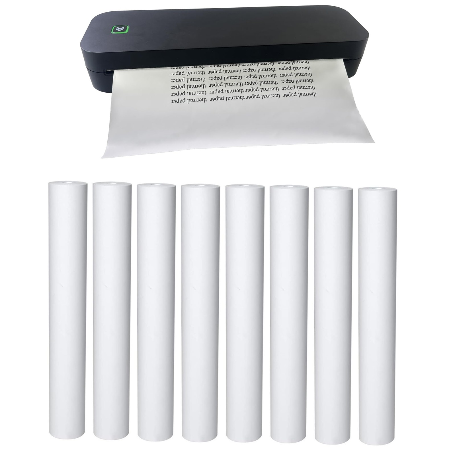 8 rolls (about 200 pages), A4, BPS free, thermal printer paper, BPA free. For a 8 rolls (about 200 pages), A4, BPS free, thermal printer paper, BPA free. For a
