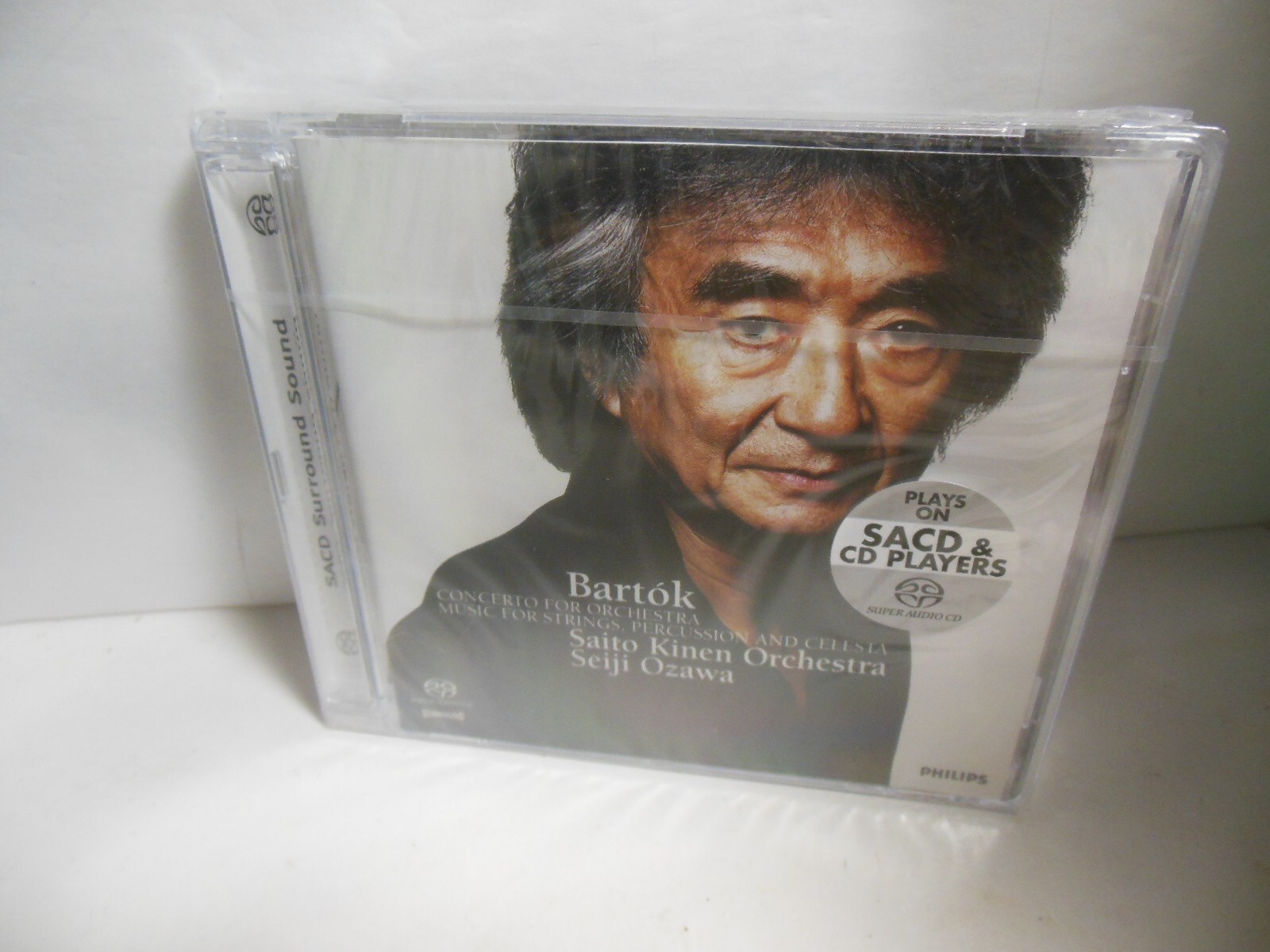 Bartók: Concerto for Orchestra MSPCSeiji Ozawa Saito Kinen Orch NEW SEALED SACD Bartók: Concerto for Orchestra MSPCSeiji Ozawa Saito Kinen Orch NEW SEALED SACD