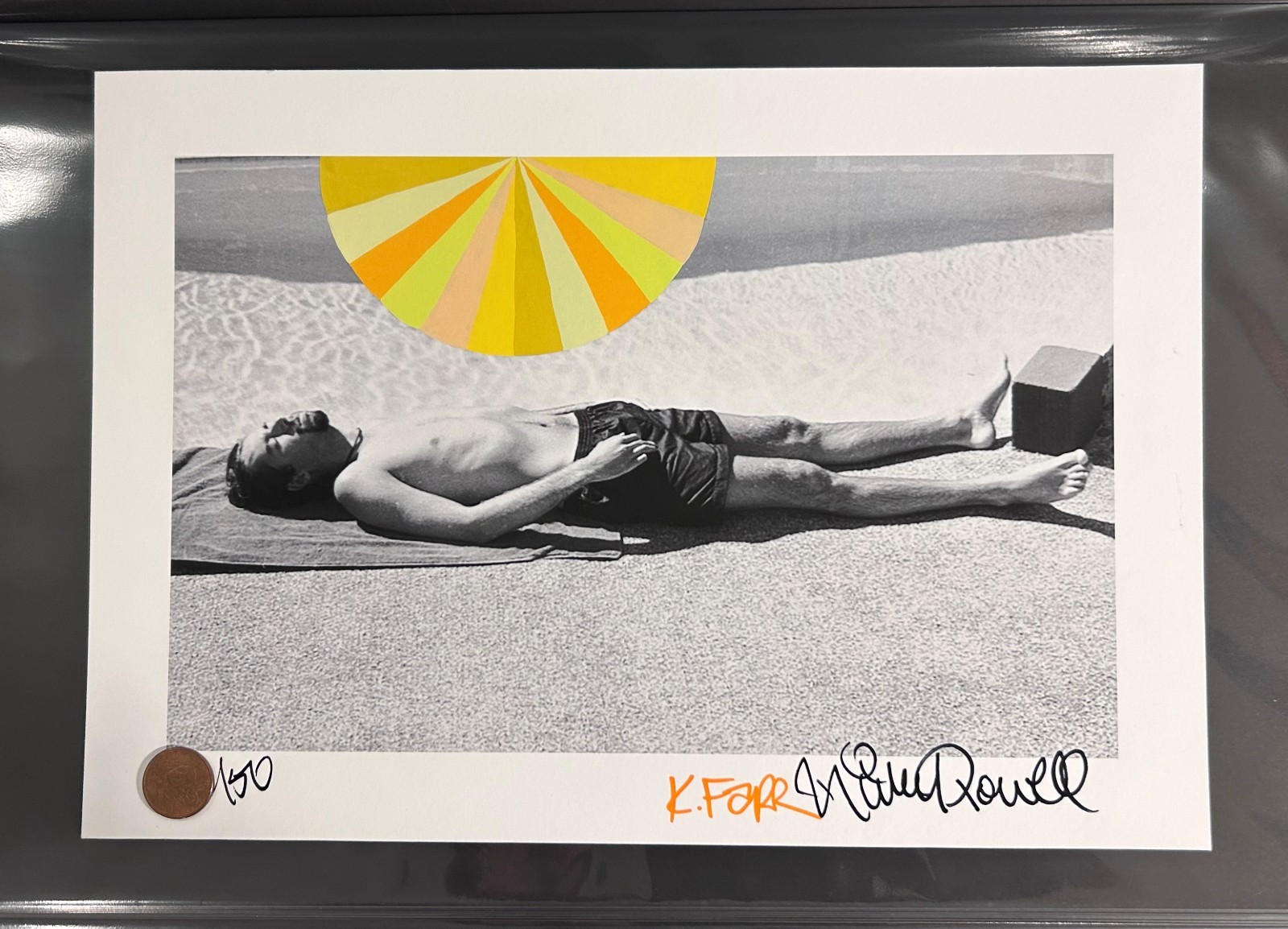 Ricky Powell x Kristin Farr 'Summer-MCA, G Spot' Signed Print COA, Beastie Boys