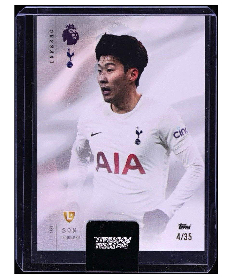 ToppsTF2025 Heung-Min Son Tottenham Hotspur #1731InfernoSilverGray /35 FIFA UEFA