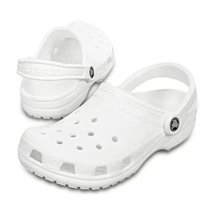 Crocs Classic Clog Unisex Adults Slip-On Shoes Ultra Soft Water-Friendly Sandals