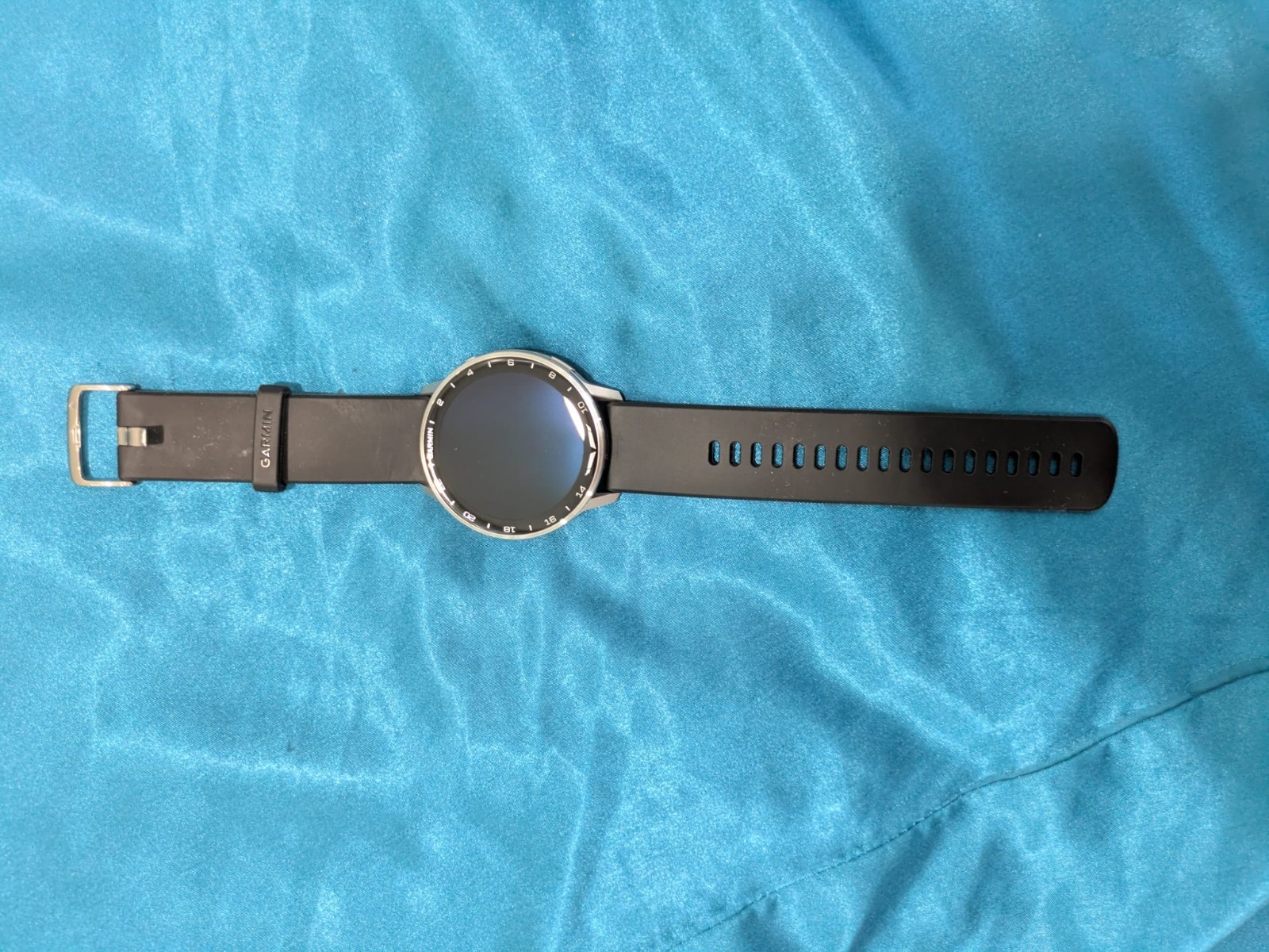Garmin D2 Air X15 Silver with Black Silicone Band Smartwatch