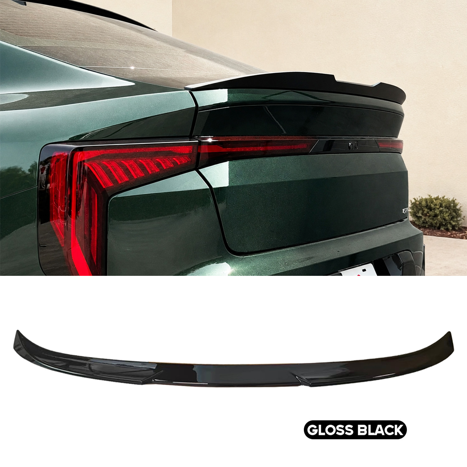 FOR KIA K4 GT-LINE EX LXS L 2024-2026 GLOSS BLACK DUCKBILL REAR TRUNK SPOILER FOR KIA K4 GT-LINE EX LXS L 2024-2026 GLOSS BLACK DUCKBILL REAR TRUNK SPOILER