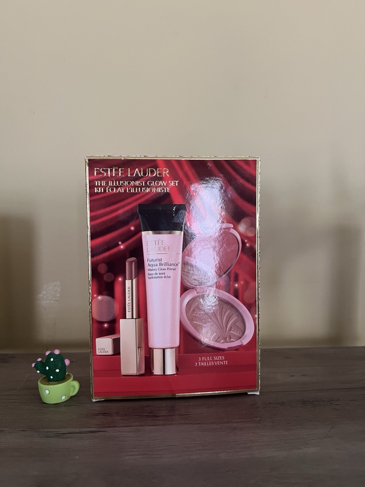 100% Authentic Estée Lauder Illusionist Glow Full Lipstick Primer Highlighter