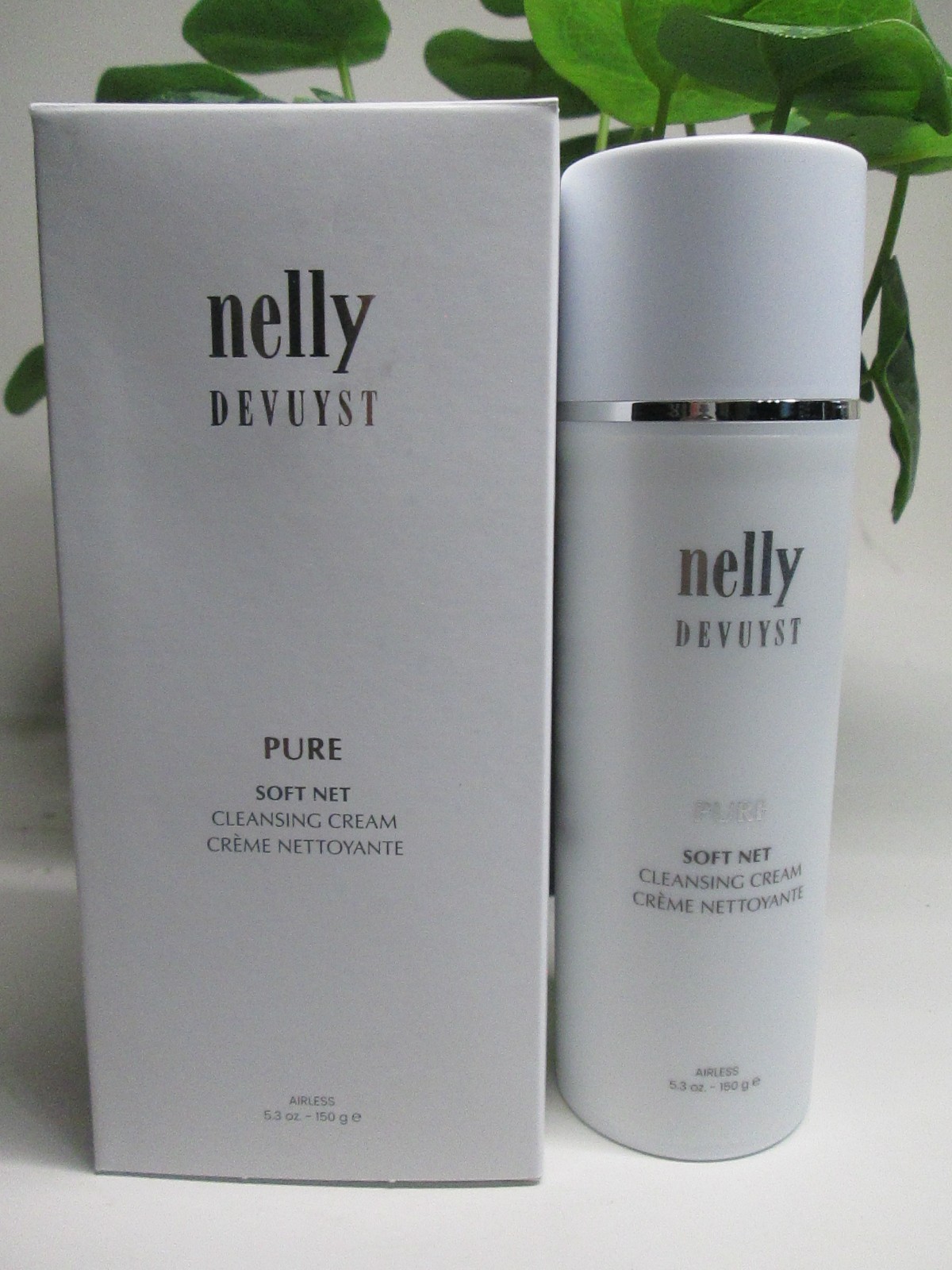 NELLY DE VUYST  PURE soft net cleansing cream 5.3 oz/150G  NEW
