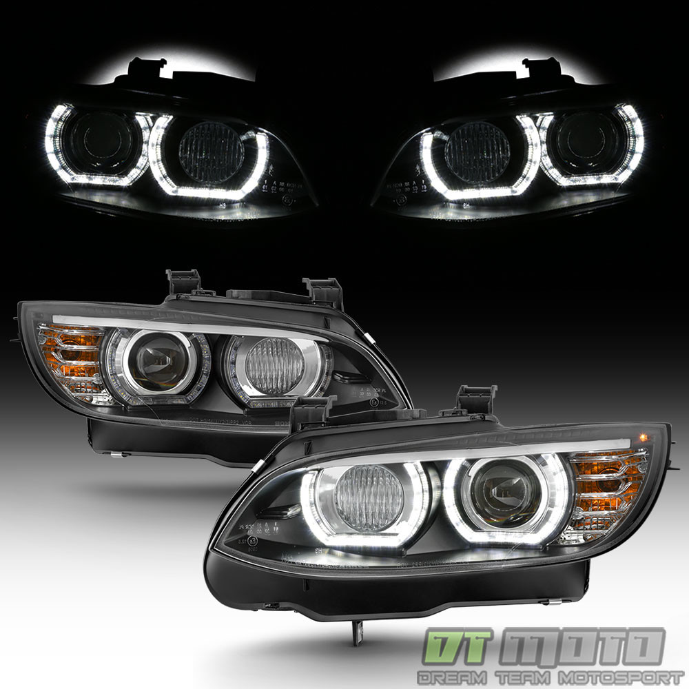 HID/Xenon 2007-2010 BMW E92 E93 328i 335i Coupe F32 Style LED 3D Halo Headlights HID/Xenon 2007-2010 BMW E92 E93 328i 335i Coupe F32 Style LED 3D Halo Headlights