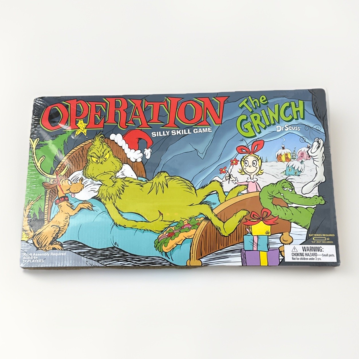 OPERATION: The Grinch Board Game | Classic Dr. Seuss Art & Custom Funatomy Parts OPERATION: The Grinch Board Game | Classic Dr. Seuss Art & Custom Funatomy Parts