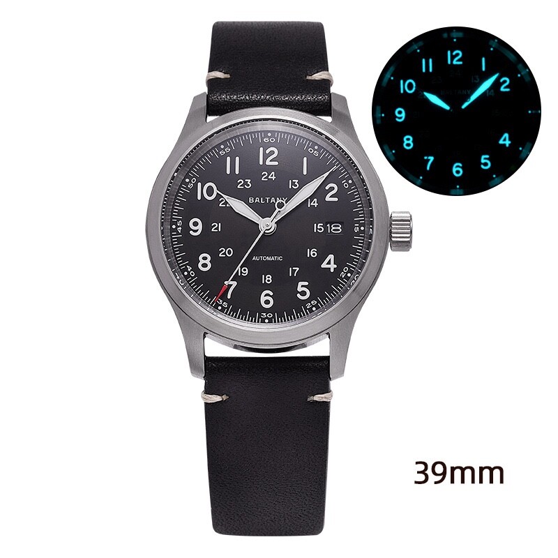 New Baltany Military 24h Instructions Field Watch Model S2049 - US Inventory