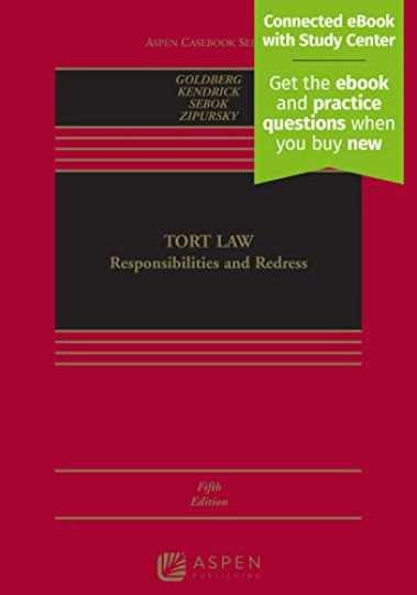 Tort Law: Responsibilities and Redress - Hardcover, by John C. P. - Very Good Tort Law: Responsibilities and Redress - Hardcover, by John C. P. - Very Good