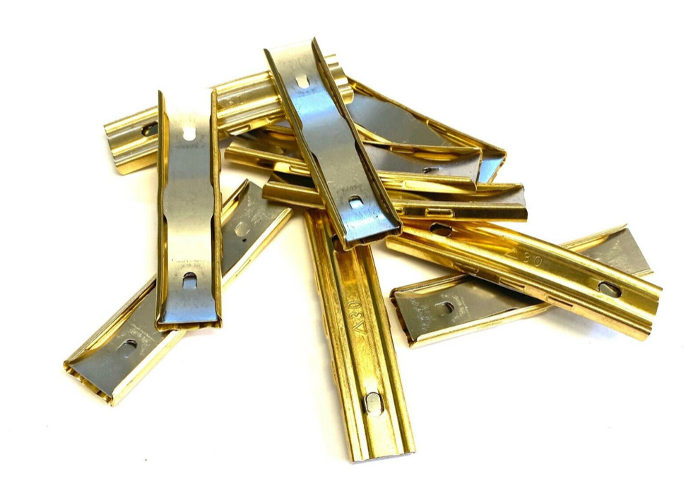 8mm Mauser WWII German K98 Stripper Clip - Marked - Quantity 10 8mm Mauser WWII German K98 Stripper Clip - Marked - Quantity 10