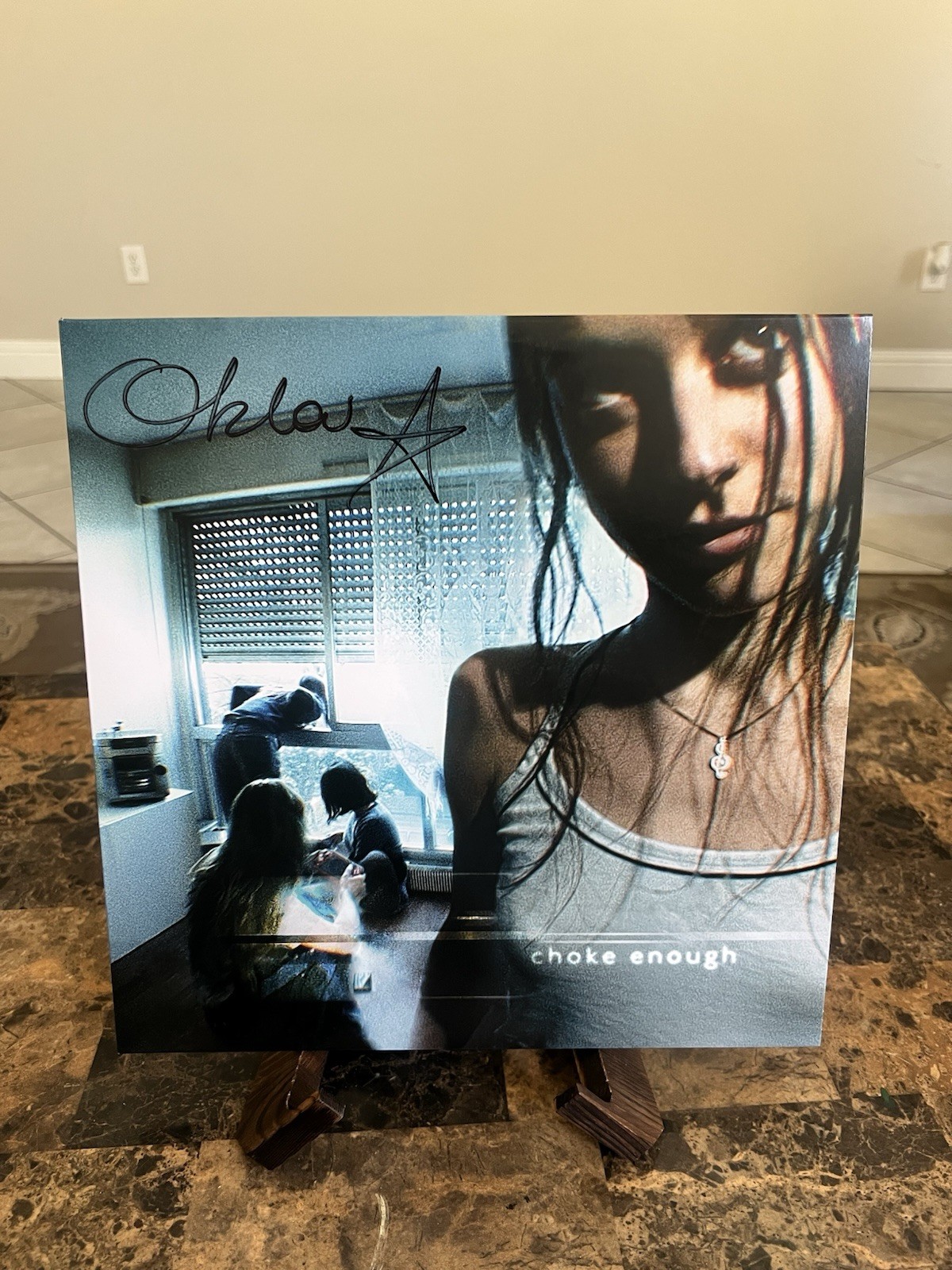 OKLOU - CHOKE ENOUGH - SIGNED Cover VINYL LP NEW - In Hand OKLOU - CHOKE ENOUGH - SIGNED Cover VINYL LP NEW - In Hand