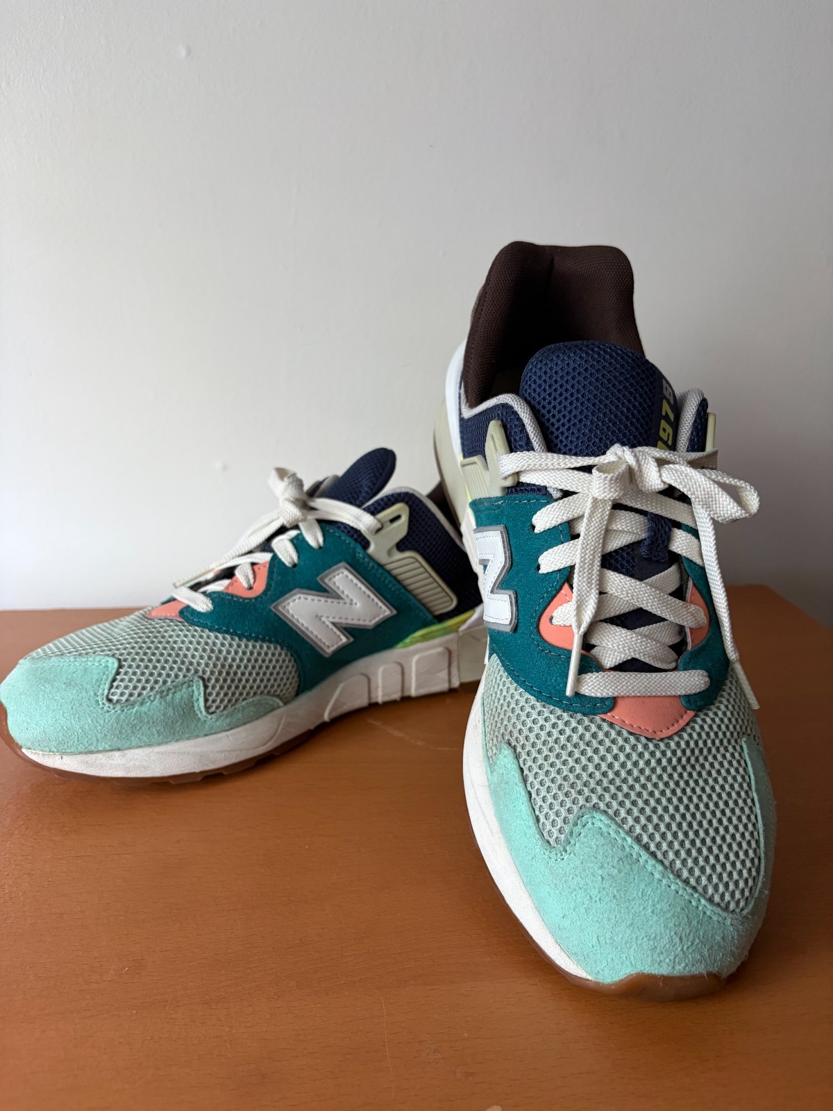 New Balance 997 Sport Team Teal / Neo Mint Discontinued Teal Brown New Balance 997 Sport Team Teal / Neo Mint Discontinued Teal Brown