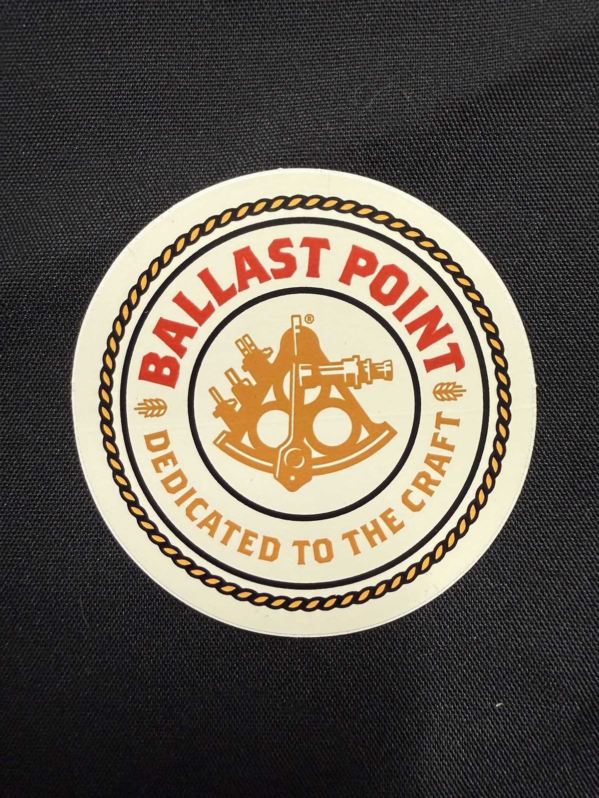 Ballast Point Brewing Sticker Dedicated To The Craft Sextant Logo Vinyl Decal 3”