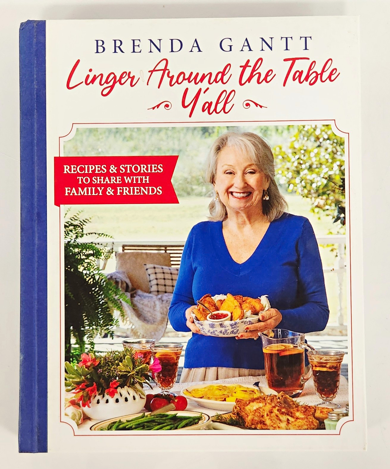 Brenda Gantt Linger Around the Table Y’all Hardcover Cookbook 2022 Missing Page