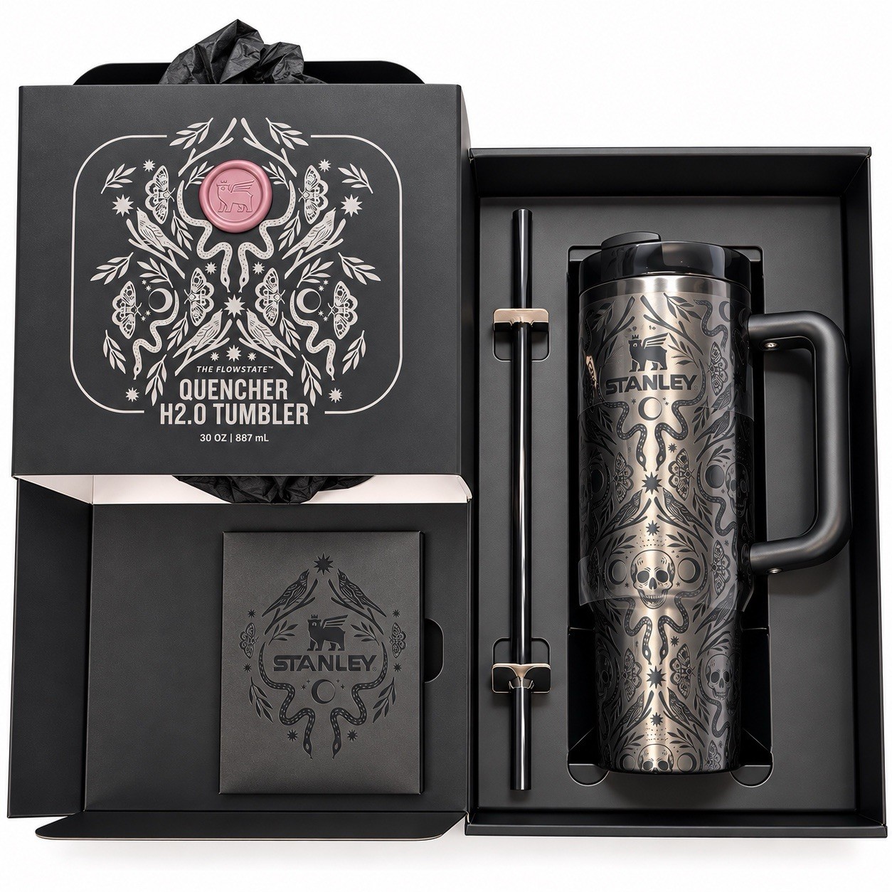 Stanley Halloween Quencher H2.0 FlowState Tumbler | 30oz – Deadly Damask New