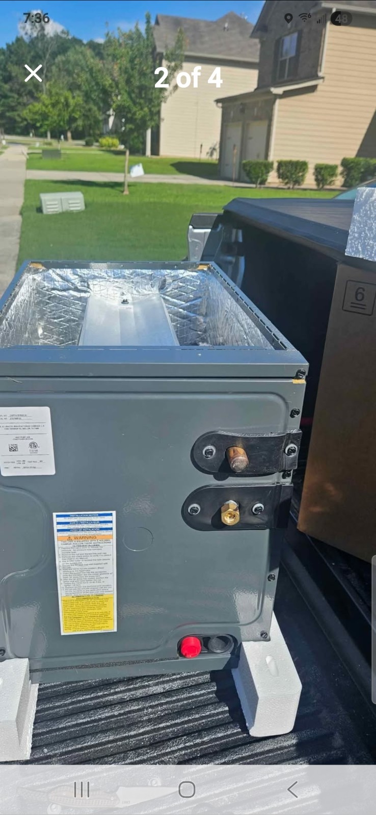Goodman CAPFA1818B6 1.5 Ton Evaporator Coil R-22 R-410A Upflow/Downflow Goodman CAPFA1818B6 1.5 Ton Evaporator Coil R-22 R-410A Upflow/Downflow