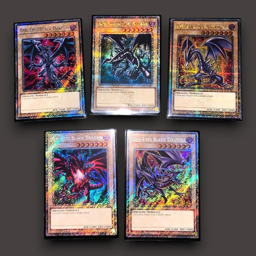 Yu-Gi-Oh Red-Eyes Black Dragon Bundle PSCR RA04/RA03/TN23 NM